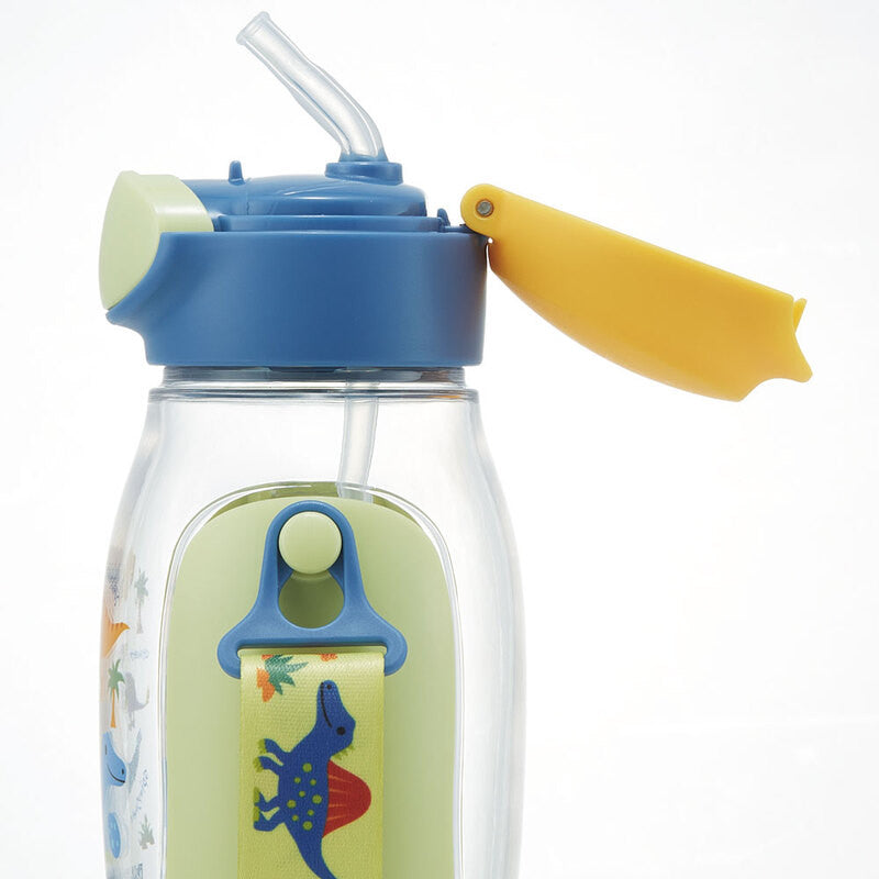 [발주상품 2~4 영업일 후 발송예정] 스케이터 DINOSAURS PICTURE BOOK 캐릭터 원푸쉬 스트로 보틀 530ml PDSH6DX - 주방·식기 - 하카타몰