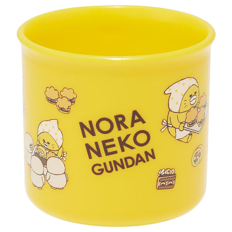 스케이터 노라네코 군단 캐릭터 식기세척기 대응 항균 플라스틱 컵 200ml KE4AAG - 하카타몰