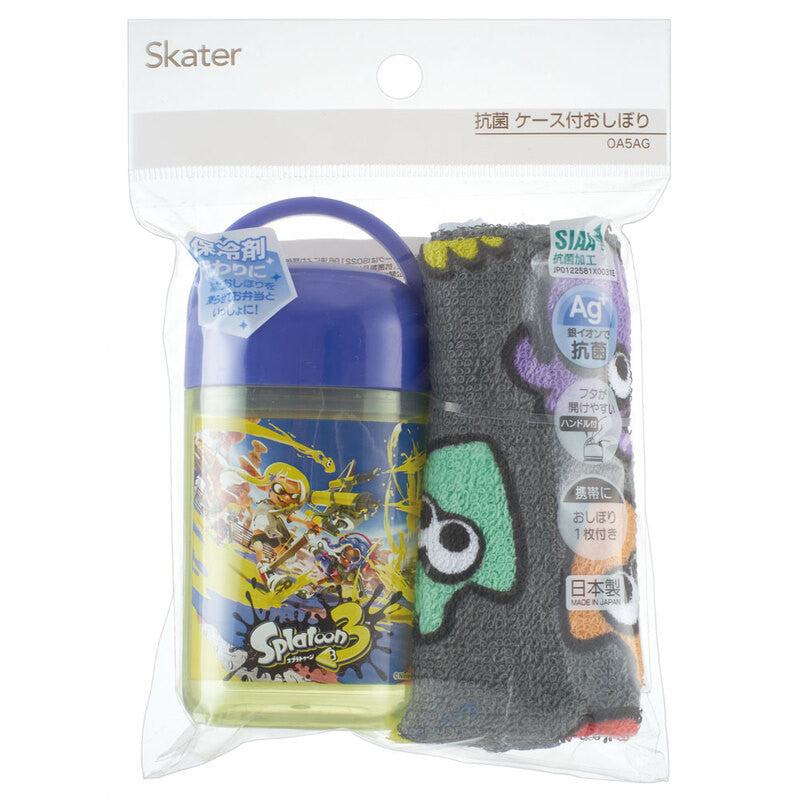 [발주상품 2~4 영업일 후 발송예정] 스케이터 닌텐도 스플래툰 3 캐릭터 휴대용 물수건 케이스 세트 OA5AG - 주방·식기 - 하카타몰