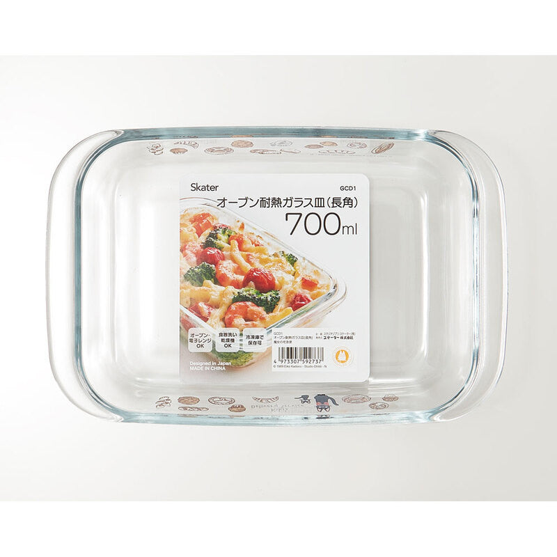 [발주상품 2~4 영업일 발송예정] 스케이터 무민 키친 캐릭터 내열유리 조리 접시 700ml GCD1 - 주방·식기 - 하카타몰