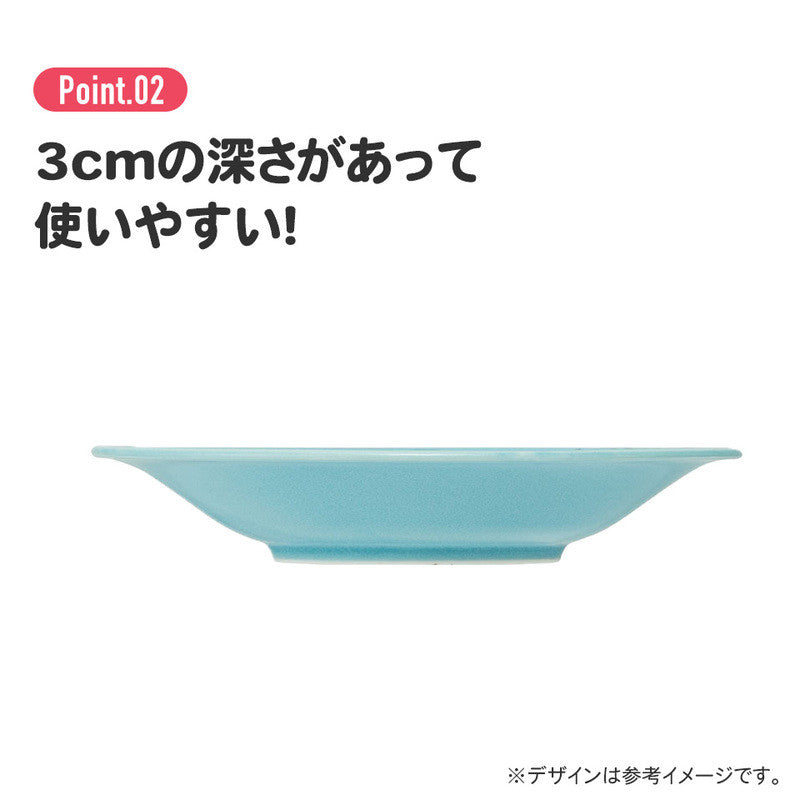 [발주상품 2~4 영업일 후 발송예정] 스케이터 아리엘 캐릭터 도자기 미노야키 접시 16cm CHPL16 - 주방·식기 - 하카타몰