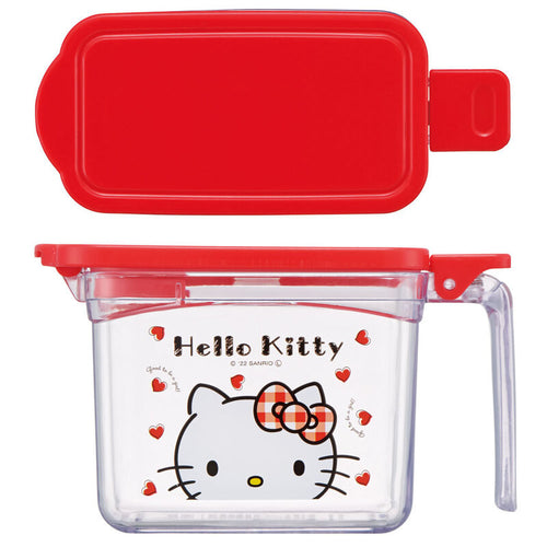스케이터 산리오 헬로키티 캐릭터 원푸시 조미료 포트 380ml KHP1 - 조미료·육수 - 하카타몰