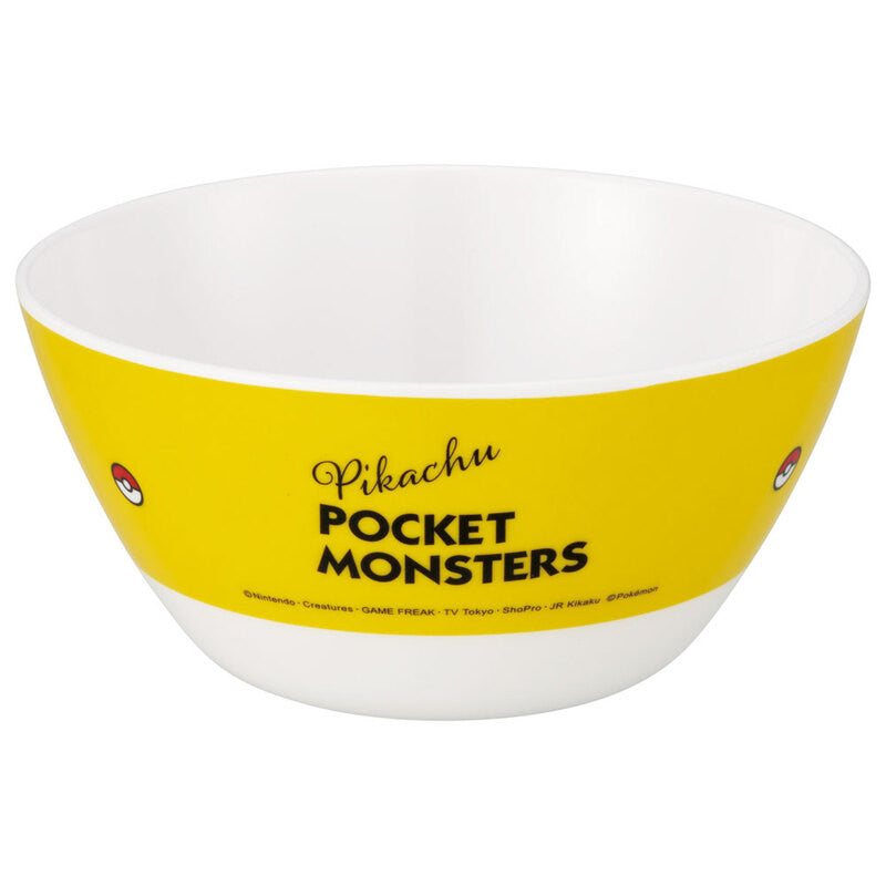스케이터 포켓몬스터 피카츄 페이스 캐릭터 멜라민 볼그릇 500ml MBL4P - 주방·식기 - 하카타몰