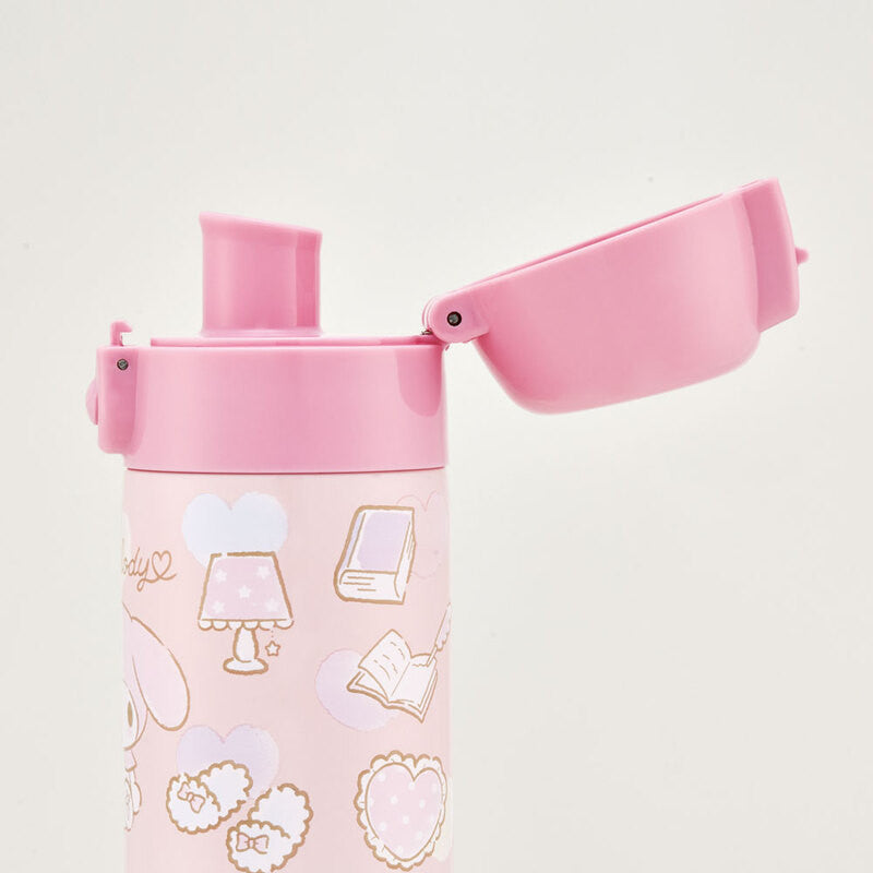 스케이터 산리오 마이멜로디 상온 드링크용 원푸쉬 스테인리스 보틀 350ml SSSC4D - 주방·식기 - 하카타몰