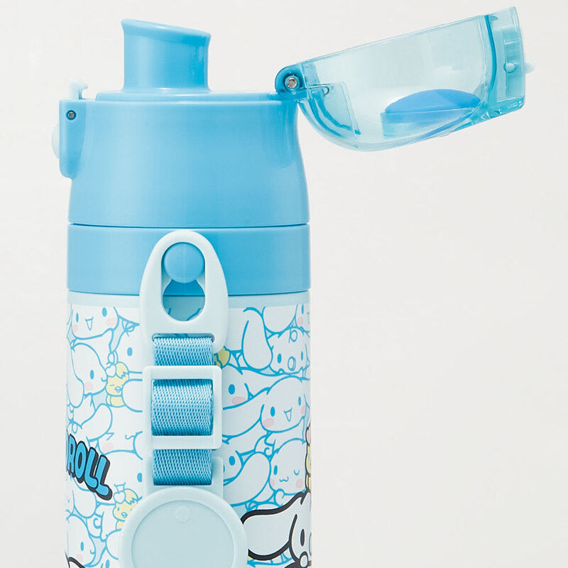 스케이터 시나모롤 원푸쉬 다이렉트 스테인리스 보틀 470ml SDC4 - 주방·식기 - 하카타몰