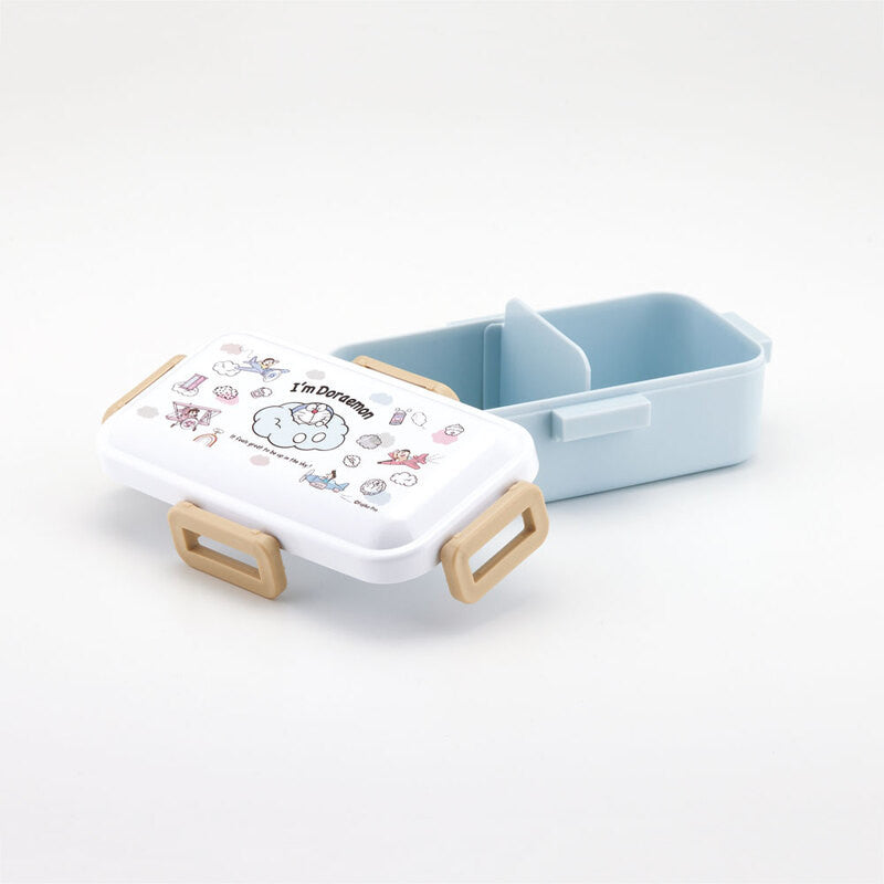 스케이터 도라에몽 캐릭터 항균 4면락 런치박스 도시락 530ml PFLB6AG - 주방·식기 - 하카타몰