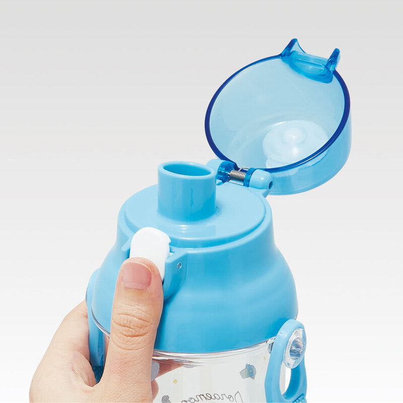 스케이터 도라에몽 캐릭터 식기세척기 대응 드링킹 타입 원푸쉬 클리어 보틀 480ml PSB5TR - 주방·식기 - 하카타몰