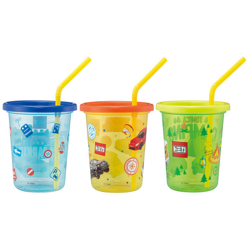 스케이터 토미카 캐릭터 빨대컵 3세트 320ml SIH3ST - 주방·식기 - 하카타몰