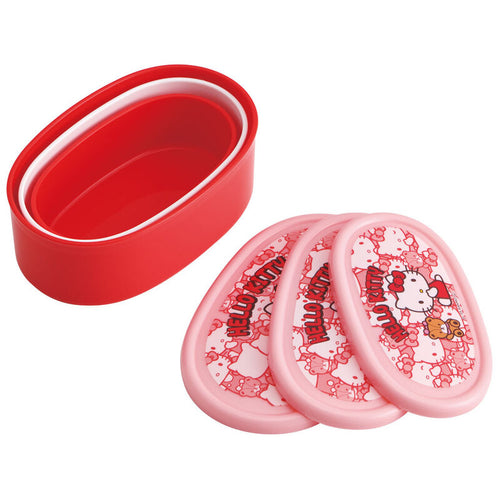 스케이터 헬로키티 캐릭터 용기 3P 도시락 세트 - 주방·식기 - 하카타몰