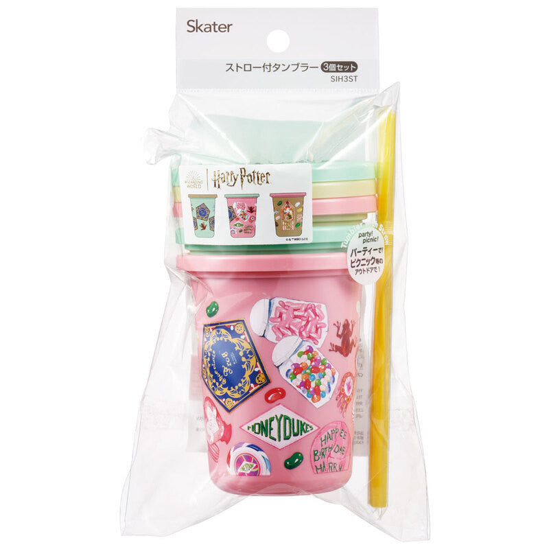 스케이터 해리포터 허니 듀크스 캐릭터 빨대컵 3세트 320ml SIH3ST - 주방·식기 - 하카타몰