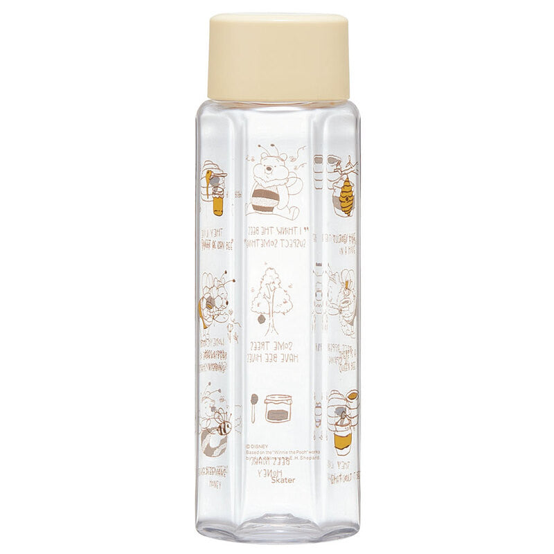 [발주상품 2~4 영업일 후 발송예정] 스케이터 곰돌이푸 캐릭터 육각 블로 보틀 250ml PDH3 - 주방·식기 - 하카타몰
