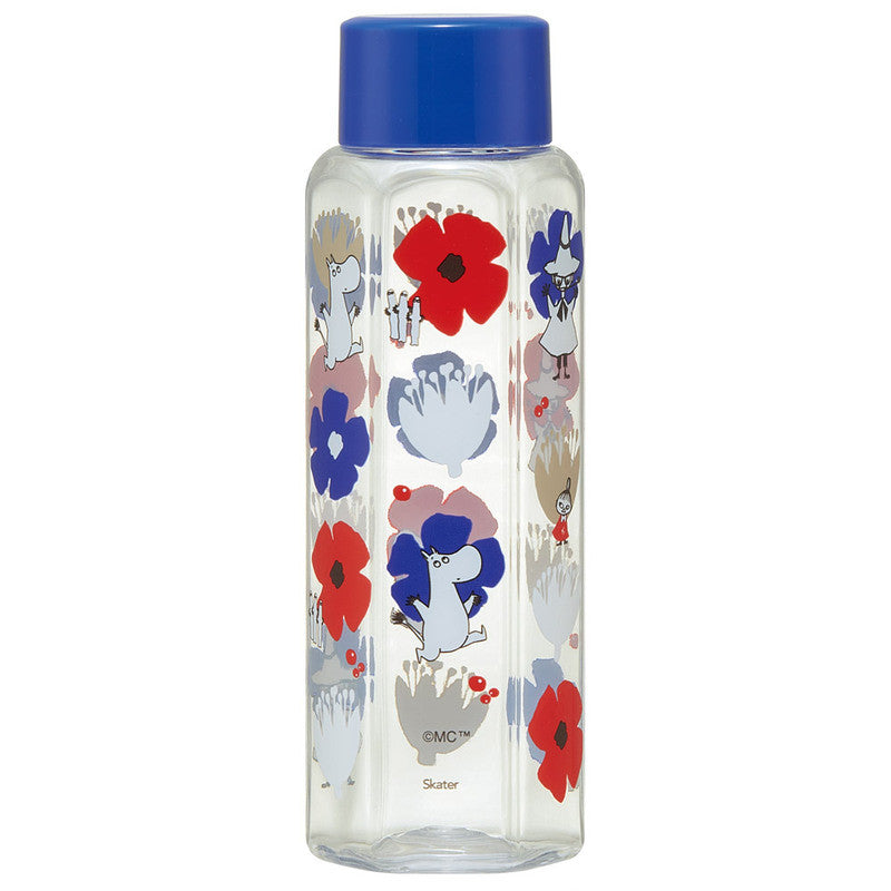 [발주상품 2~4 영업일 후 발송예정] 스케이터 무민 캐릭터 육각 블로 보틀 350ml PDH4 - 주방·식기 - 하카타몰