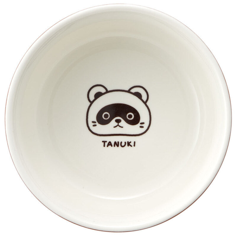 [발주상품 2~4 영업일 후 발송예정] 스케이터 너구리 TANUKI 캐릭터 도자기 볼 그릇 CHBW2 - 주방·식기 - 하카타몰