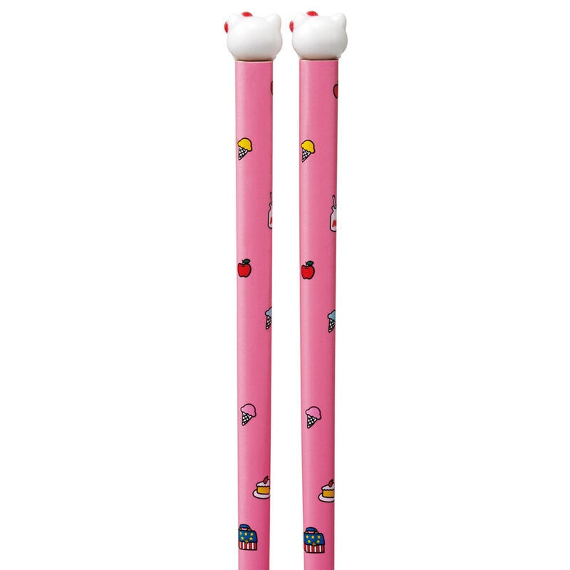 스케이터 산리오 헬로키티 캐릭터 마스코트 젓가락 21cm AND45 - 주방·식기 - 하카타몰