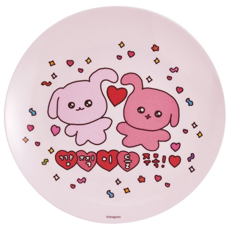 [발주상품 2~4 영업일 후 발송예정] 스케이터 최고심 캐릭터 멜라민 플레이트 20cm MPL20P - 하카타몰