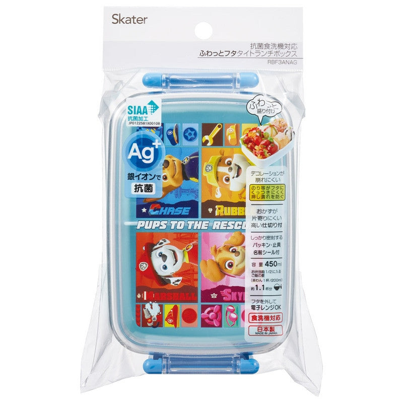 스케이터 퍼피 구조대 캐릭터 식기세척기 대응 항균 도시락 런치박스 450ml RBF3ANAG - 주방·식기 - 하카타몰