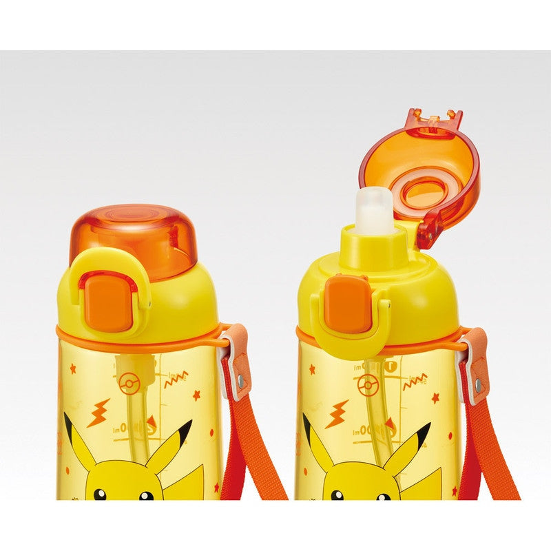 스케이터 포켓몬스터 캐릭터 원푸쉬 스트로 보틀 600ml PSHPO6 - 주방·식기 - 하카타몰