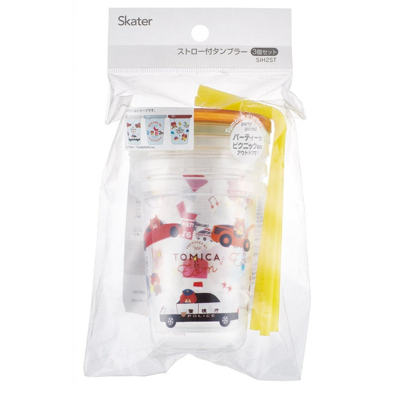 스케이터 츠무파파 토미카와 톰 캐릭터 빨대컵 3세트 230ml SIH2ST - 주방·식기 - 하카타몰
