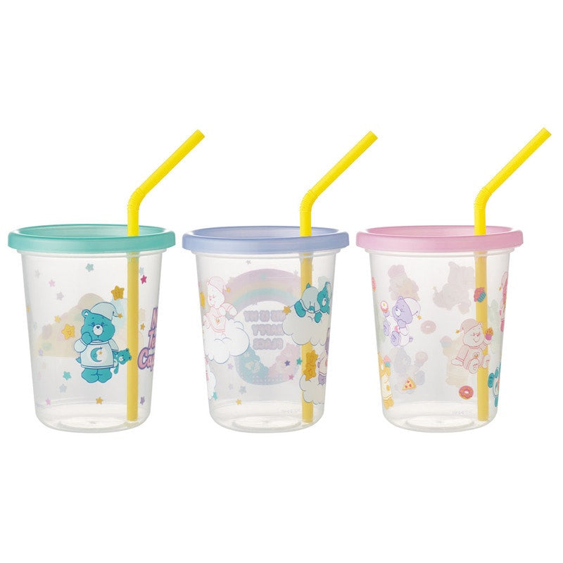 스케이터 케어베어 캐릭터 빨대컵 3세트 320ml SIH3ST - 주방·식기 - 하카타몰