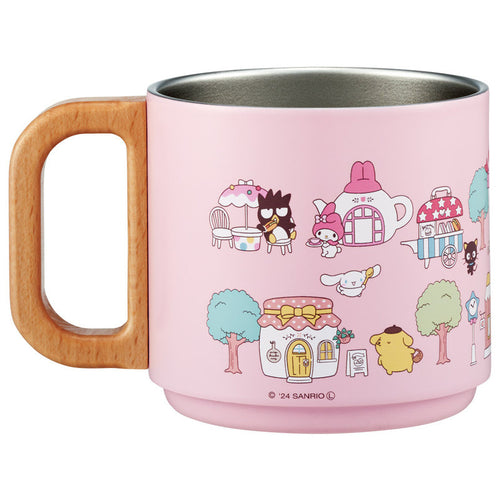 스케이터 산리오캐릭터즈 cute village 스태킹 스테인리스 머그 350ml SSTMG3S - 주방·식기 - 하카타몰
