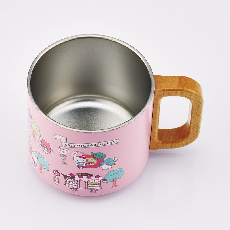 스케이터 산리오캐릭터즈 cute village 스태킹 스테인리스 머그 350ml SSTMG3S - 주방·식기 - 하카타몰