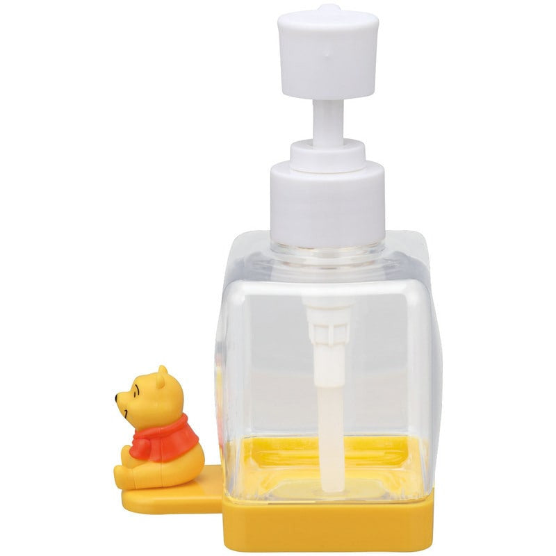 [발주상품 2~4 영업일 발송예정] 스케이터 곰돌이푸 캐릭터 마스코트 비누 디스펜서 250ml BSSD1 - 하카타몰