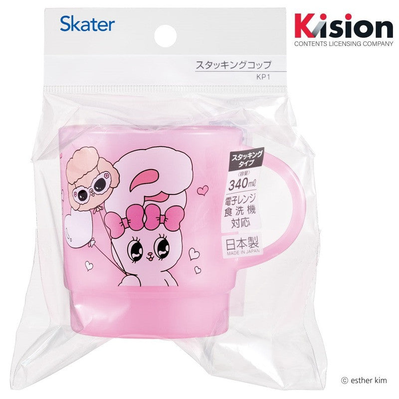 [발주상품 2~4 영업일 후 발송예정] 스케이터 에스더버니 캐릭터 스태킹컵 340ml KP1 - 하카타몰
