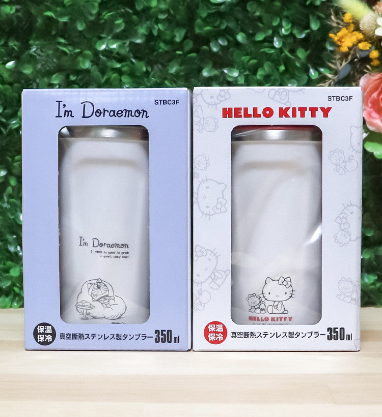 스케이터 산리오 캐릭터 진공 단열 커피 텀블러 350ml (키티 / 도라에몽) - 주방·식기 - 하카타몰