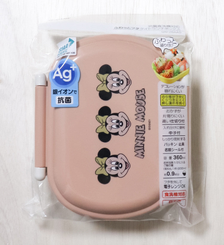 스케이터 미니마우스 레트로 캐릭터 항균 도시락 런치박스 360ml QAF2BAAG - 주방·식기 - 하카타몰