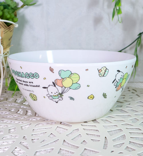 스케이터 산리오 포차코 캐릭터 멜라민 볼그릇 500ml MBL4P - 주방·식기 - 하카타몰