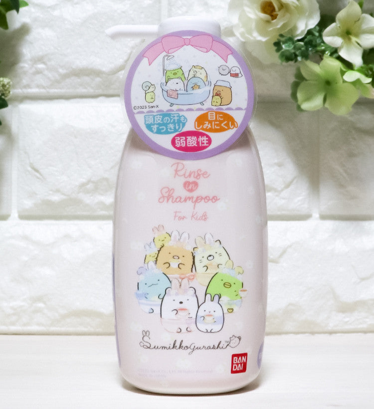 반다이 린스 인 펌프 샴푸 300ml (프린세스 / 스밋코구라시 / 치이카와) - 헤어케어 - 하카타몰