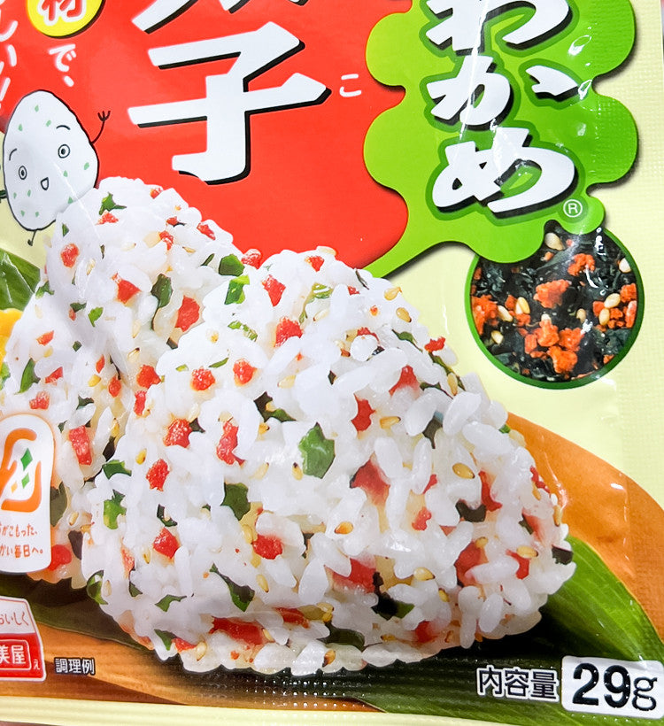 마루미야 마제코미 와카메 멘타이코 주먹밥용 후리카케 29g - 조미료·육수 - 하카타몰