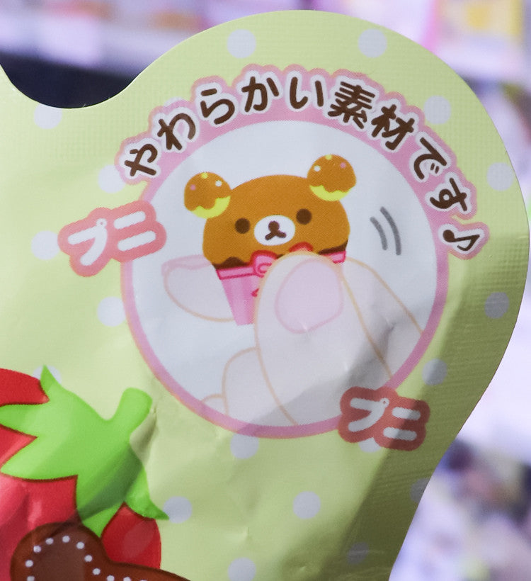 리락쿠마 캐릭터 컵케이크 마스코트 바스볼 입욕제 바닐라향 1개입 75g - 욕실/입욕용품 - 하카타몰