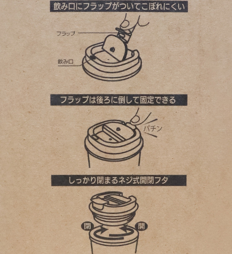 스케이터 디즈니 캐릭터 진공 단열 커피 텀블러 350ml (미키 / 곰돌이푸) - 주방·식기 - 하카타몰