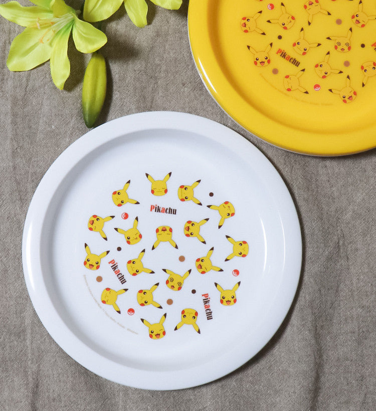 스케이터 포켓몬스터 피카츄 캐릭터 플레이트 4p set 21cm P5P - 하카타몰