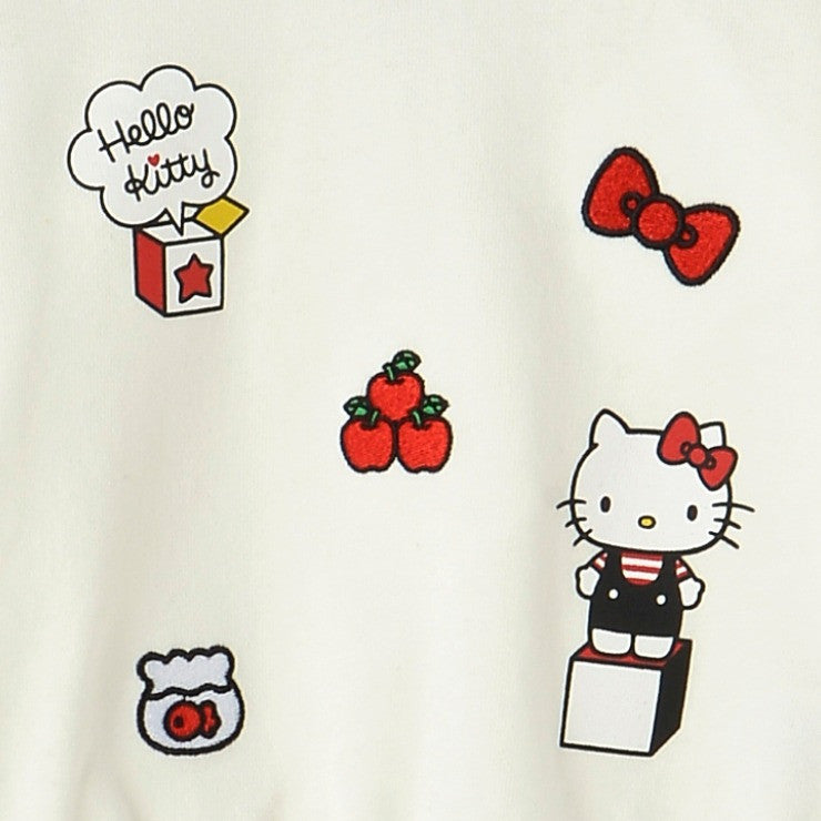 [발주상품] 산리오 헬로키티 테리 안감 맨투맨 90~95cm - 의류 - 하카타몰