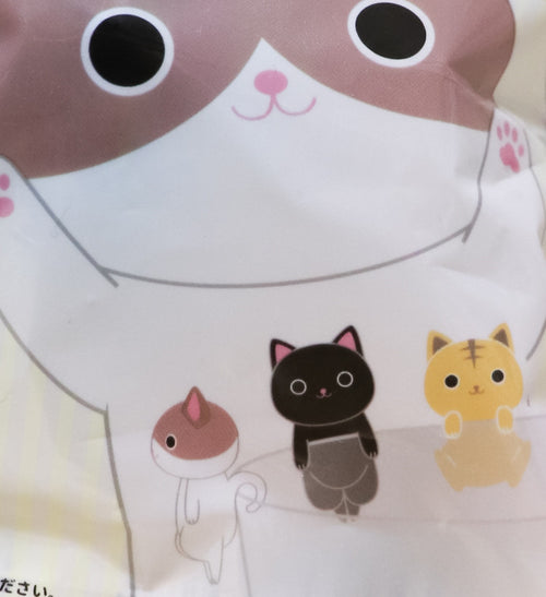 야옹이 걸 수 있는 냥코 고양이 바스볼 마스코트 입욕제 1개입 비누향 55g - 욕실/입욕용품 - 하카타몰