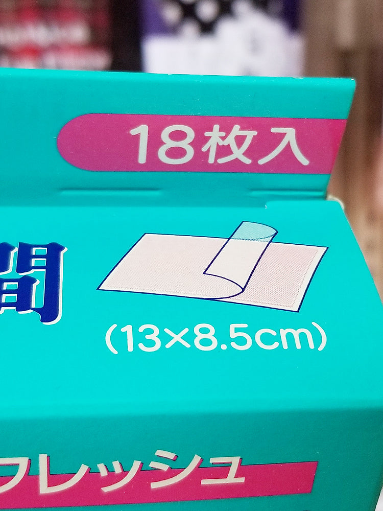 라이온 휴족시간 쿨시트 18매입 - 풋케어 - 하카타몰