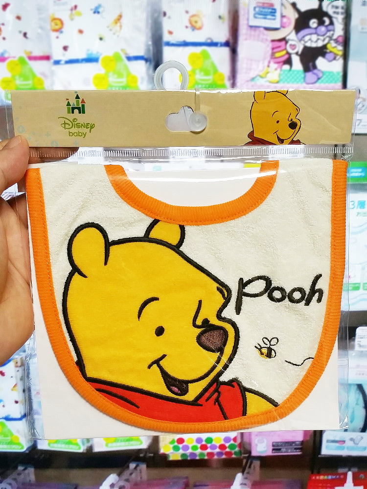 디즈니 미키마우스 / 미니마우스 / 곰돌이푸우 캐릭터 베이비 턱받이 - 하카타몰