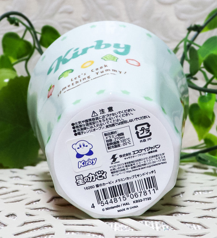 SK재팬 닌텐도 별의 커비 샌드위치 캐릭터 멜라민 텀블러 270ml - 주방·식기 - 하카타몰