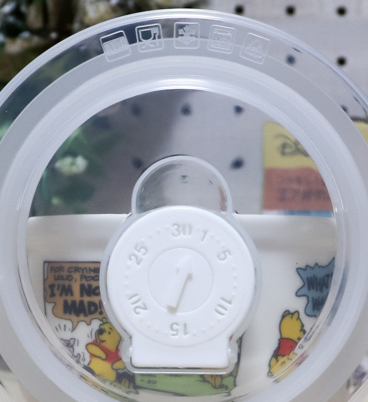 스케이터 곰돌이푸 에어밸브 렌지팩 보관용기 200ml - 하카타몰