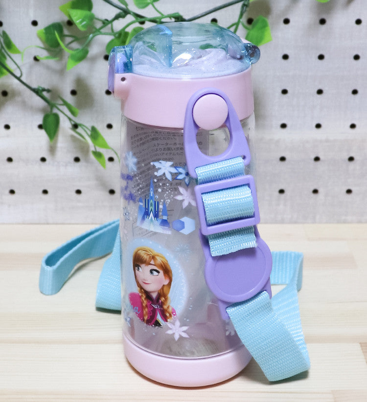 겨울왕국 캐릭터 원푸쉬 스트렙 포함 빨대컵 480ml PDSH5 - 주방·식기 - 하카타몰