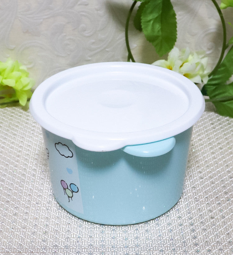 스케이터 시나모롤 캐릭터 원터치 밀폐 보존용기 600ml - 하카타몰