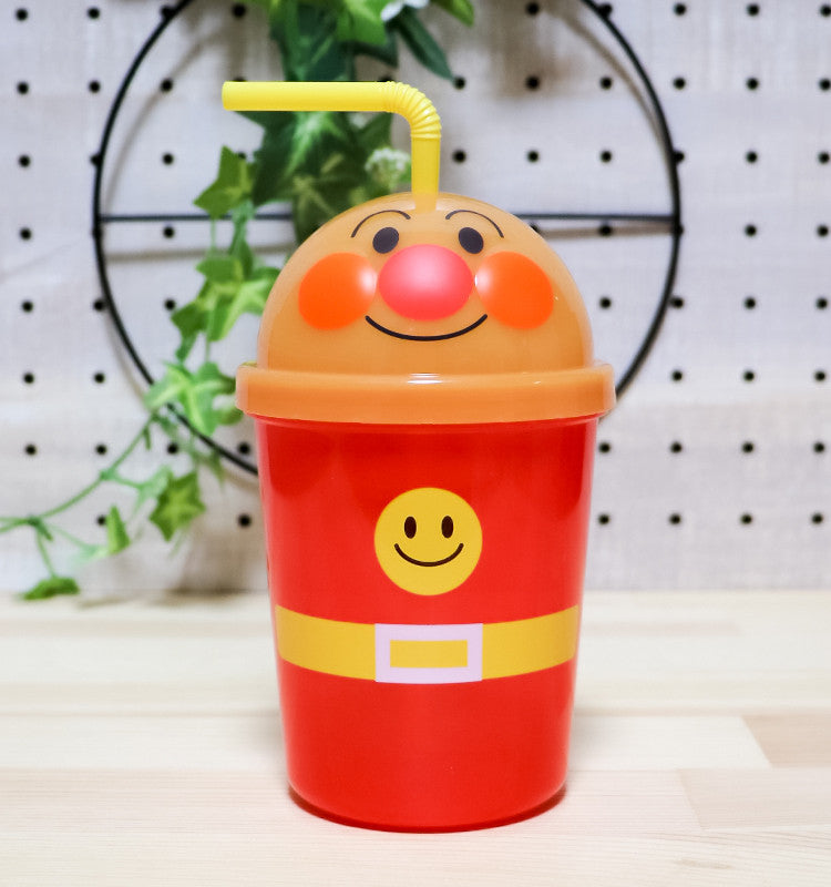 호빵맨 다이컷 빨대컵 300ml (호빵맨, 세균맨, 짤랑이) - 하카타몰