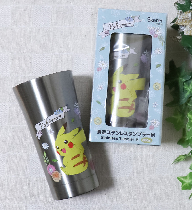 스케이터 포켓몬스터 캐릭터 스테인리스 텀블러 300ml - 주방·식기 - 하카타몰