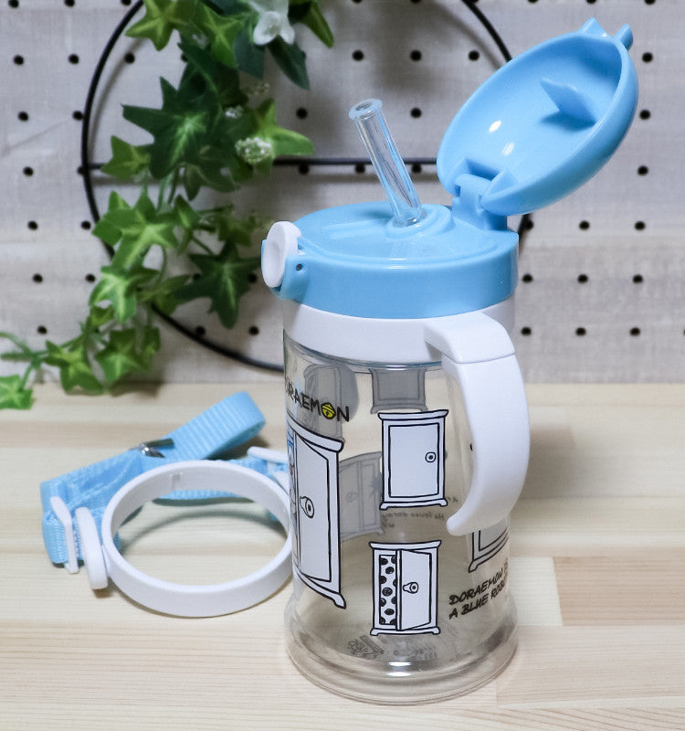 스케이터 도라에몽 2WAY 원터치 빨대컵 370ml KSHW2N - 하카타몰