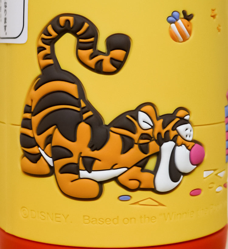 스케이터 디즈니 3D 원푸쉬 보냉 스테인리스 스트로 보틀 380ml  (스트렙 포함) / 곰돌이 푸 SSPV4 - 하카타몰
