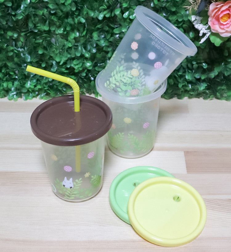 스케이터 토토로 캐릭터 빨대컵 3세트 320ml SIH3ST - 주방·식기 - 하카타몰