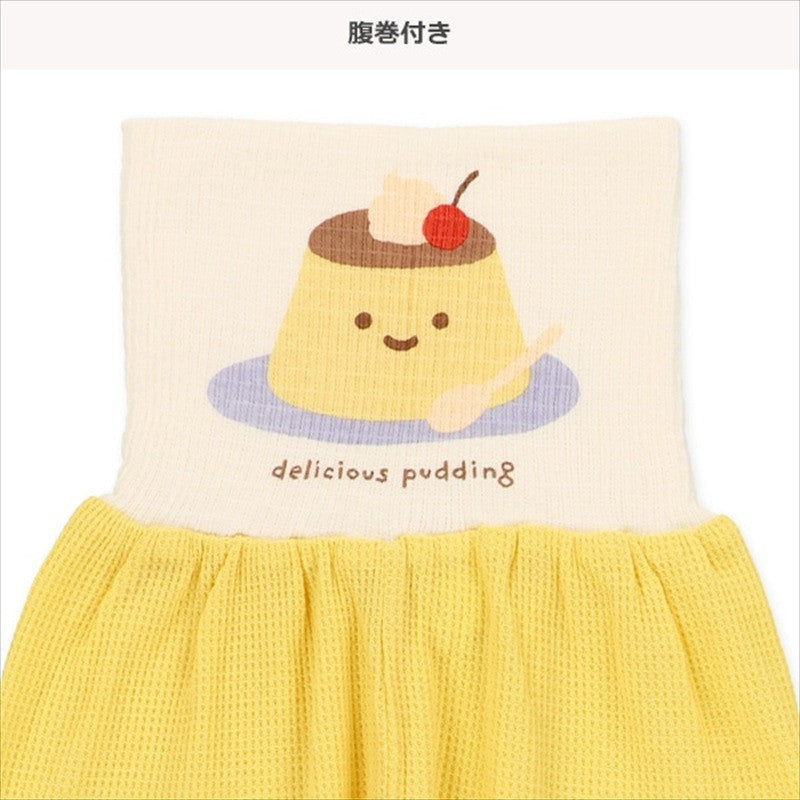 [발주상품] 푸딩 와플 긴팔 파자마 세트 80~95cm - 의류 - 하카타몰