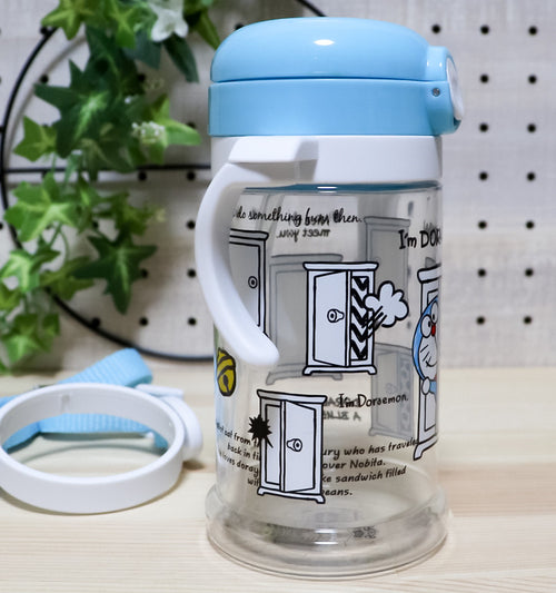 스케이터 도라에몽 2WAY 원터치 빨대컵 370ml KSHW2N - 하카타몰